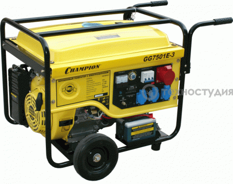 Бензиновый генератор Champion GG 7501E-3 – фото 6 Бензиновый генератор Champion GG 7501E-3 – фото 6