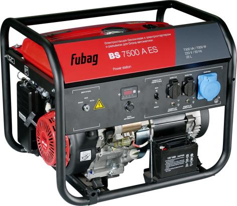 Бензиновый генератор Fubag BS 7500 A ES – фото 12 Бензиновый генератор Fubag BS 7500 A ES – фото 12
