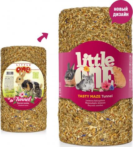 Little One Лакомство-игрушка для грызунов Туннель большой для крыс, морских свинок и др. 410г – фото 1 Little One Лакомство-игрушка для грызунов Туннель большой для крыс, морских свинок и др. 410г – фото 1