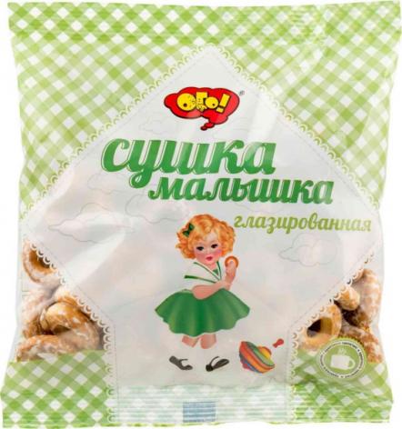 ОГО! Сушка Малышка глазированная 175 гр – фото 1 ОГО! Сушка Малышка глазированная 175 гр – фото 1