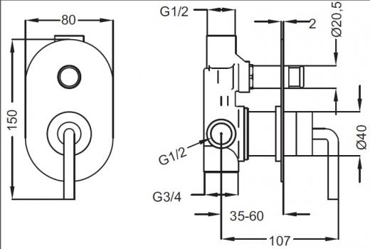 Eco VDIM-01-Cr – фото 1