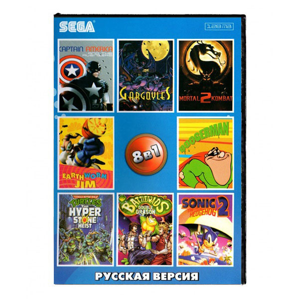 Сборник игр сега на русском. Коллекция игр сега. Сборник 8 в 1 сега. Sonic Kombat.