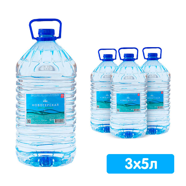 Купить Новотерскую Воду 1.5 Литра