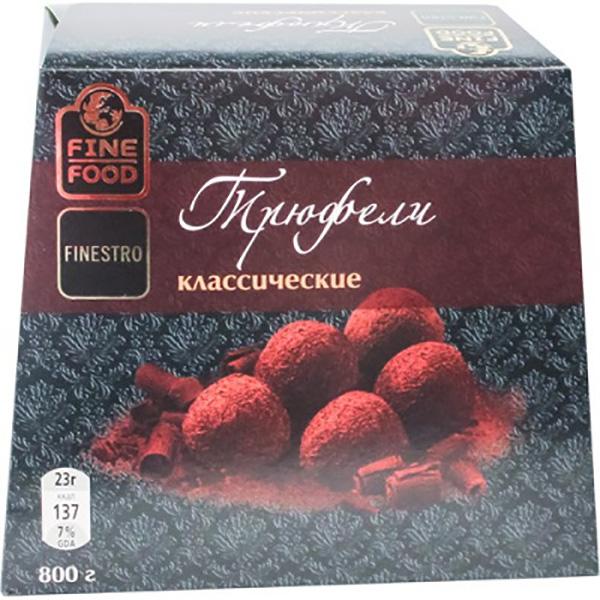 Набор конфет Fine food Finestro трюфели классические, 800 г