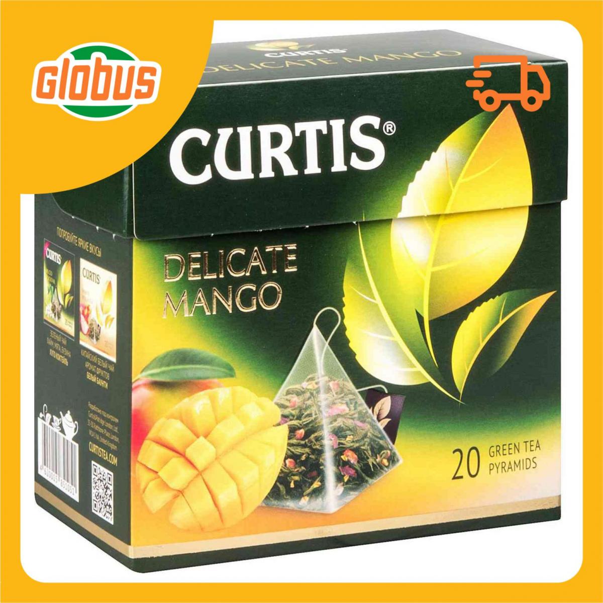 <b>Curtis</b> <b>Чай</b> Delicate <b>Mango</b> Green <b>Tea</b> зеленый 20 пакетиков - более 3 предложе...