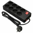 Buro Сетевой фильтр 8 розеток (),1.8м, черный коробка {1180911} [800SH-1.8-B]