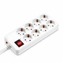 Buro Сетевой фильтр 1.8м (8 розеток) белый (коробка) [800SH-1.8-W]