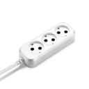 Сетевой удлинитель Buro BU-PSL3.1/W, 1.5м, белый