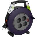 Удлинитель 4-х местный без заземления 20 метров в закрытом корпусе ЭРА BPx-4-2x0,75-20m