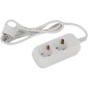 Удлинитель 2-х местный с заземлением 1,5 метра ЭРА UDL-10-215-E