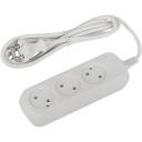 Удлинитель 3-х местный без заземления 1,5 метра ЭРА UDL-10-315