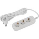 Удлинитель 3-х местный с заземлением 3 метра ЭРА UDL-16-330-E