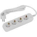 Удлинитель 4-х местный с заземлением 1,5 метра ЭРА UDL-16-415-E