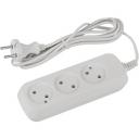 Удлинитель 3-х местный без заземления 1,5 метра ЭРА UDL-6-315