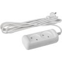 Удлинитель 2-х местный без заземления 5 метров ЭРА U-2-5m-2x1