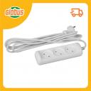 Удлинитель без заземления Эра 3 гнезда