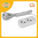 Удлинитель без заземления Эра 2 гнезда