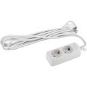 Удлинитель 2-х местный с заземлением 3 метра ЭРА UX-2e-3m