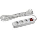 Удлинитель 3-х местный с заземлением 5 метров ЭРА UX-3es-5m