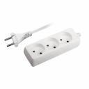 Удлинители Бытовые серий FE, FS (ПВХ 2 х 0.75) / Удлинитель ФАZА 3 х 7.0 шторки FE-03- 700 (5032347), цена за 1 шт.