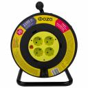 Удлинители на катушке и рамке / Удлинитель ФАZА CRG-04-5000 (Катушка, 4 х 50) заземл. (5063822), цена за 1 шт.