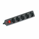 Сетевой фильтр General GPS-5-16-3x1-500-B, 5 мест, 16А, 3x1 мм2, 5 м, черный, цена за 1 шт