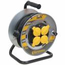 Катушка УК20 4 места IP44 с заземлением с термозащитой КГ 3х1,5мм2 на металлическом барабане "Professional" 20м IEK, цена за 1 шт