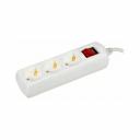 Удлинитель GENERICA У03В 3 места 2P+PE/5м 3х1мм2 10А/250В WYP10-10-03-05-ZK-G