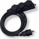 Силовой удлинитель iTOK без земли серии iCONNECT предназначен для подключения различных электрических приборов, электроинструментов и устройств на напряжение до 250 В и мощностью до 3500 Вт. Температура эксплуатации от -25 до +40 С. Область применения: строительные площадки, на производстве различных промышленных предприятий, на дачных участках, квартирах, загородных домах, автосервисах, объектах социальной и транспортной инфраструктуры. Высокая степень защиты iP44 позволяет использовать силовой удлинитель iTOK на улице и в помещениях с влажной средой. Силовой удлинитель iTOK серии iCONNECT производится с применением передовых технологий производства электротехнической продукции самых высоких стандартов качества в строгом соответствии с ГОСТ IEC 60884-1. Вилка (стандарт Shuko) и колодка с защитной крышкой выполнены из каучука, что обеспечивает ударопрочность и возможность применения при минусовых температурах. Перед началом эксплуатации, во избежание перегрева кабеля, удлинитель необходимо полностью размотать.