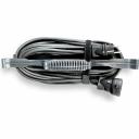 Силовой удлинитель на рамке iTOK без земли серии iCONNECT предназначен для подключения различных электрических приборов, электроинструментов и устройств на напряжение до 250 В и мощностью до 2200 Вт. Температура эксплуатации от -60 до +50 С. Область применения: строительные площадки, на производстве различных промышленных предприятий, на дачных участках, квартирах, загородных домах, автосервисах, объектах социальной и транспортной инфраструктуры. Силовой удлинитель iTOK серии iCONNECT производится с применением передовых технологий производства электротехнической продукции самых высоких стандартов качества в строгом соответствии с ГОСТ IEC 60884-1. Вилка (стандарт Shuko) и розетка с защитной крышкой выполнены из каучука, что обеспечивает ударопрочность и возможность применения при минусовых температурах. Перед началом эксплуатации, во избежание перегрева кабеля, удлинитель необходимо полностью размотать.