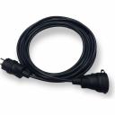 Силовой удлинитель iTOK с заземлением серии iCONNECT КГтп-ХЛ 3x1,5 мм 1 гнездо IP44 ГОСТ 5 м i-CONNECT-SU-KG-315-1-44-5 предназначен для подключения различных электрических приборов, электроинструментов и устройств на напряжение до 250 В и мощностью до 3500 Вт. Область применения: строительные площадки, на производстве различных промышленных предприятий, на дачных участках, квартирах, загородных домах, автосервисах, объектах социальной и транспортной инфраструктуры. Высокая степень защиты iP44 и морозостойкий кабель позволяют использовать Силовой удлинитель с заземлением iTOK на улице при высоких минусовых температурах и в помещениях с влажной средой. Силовой удлинитель с заземлением iTOK серии iCONNECT производится с применением передовых технологий производства электротехнической продукции самых высоких стандартов качества в строгом соответствии с ГОСТ IEC 60884-1. Вилка (стандарт Shuko) и розетка с защитной крышкой выполнены из каучука, что обеспечивает ударопрочность и возможность применения при минусовых температурах. Перед началом эксплуатации, во избежание перегрева кабеля, удлинитель необходимо полностью размотать.