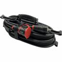 Внимание! Удлинитель поставляется с розеткой в черном и черно-красном цветах, без возможности выбора. Силовой удлинитель на рамке iTOK серии iCONNECT PRO предназначен для подключения различных электрических приборов, электроинструментов и устройств на напряжение до 250 В и мощностью до 3500 Вт. В состав изделия входит: вилка и розетка с защитной крышкой и заземлением, рамка для удобства намотки кабеля, хомуты на липучках для удобства эксплуатации и хранения в замотанном виде и кабель ПВС 3х2,5 мм ГОСТ 7399-97 производства Калужского Кабельного Завода. Область применения: строительные площадки, на производстве различных промышленных предприятий, на дачных участках, квартирах, загородных домах, автосервисах, объектах социальной и транспортной инфраструктуры. Высокая степень защиты iP54 позволяет использовать силовой удлинитель iTOK на улице и в помещениях с влажной средой. Температура эксплуатации от -25 до +40 С. Силовой удлинитель iTOK серии iCONNECT PRO производится с применением передовых технологий производства электротехнической продукции самых высоких стандартов качества в строгом соответствии с ГОСТ IEC 60884-1. Вилка (стандарт Shuko) и розетка с защитной крышкой выполнены в твердом резиновом исполнении, что обеспечивает высокую ударопрочность и возможность применения при минусовых температурах. Перед началом эксплуатации, во избежание перегрева кабеля, удлинитель необходимо полностью размотать.