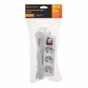 Бытовые удлинители Удлинитель Юпитер JP8104-20 (3м, 3 розетки, 2,2кВт, с заземлением, выключатель, ПВС 3х0,75)