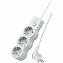 Бытовой удлинитель на 3 гнезда, длина шнура 1,5м. С заземлением и выключателем. Надежный корпус и контактная группа из латуни не деформируется на протяжении всего срока службы.