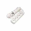 Удлинитель 4х2 м MAKEL MGP142 предназначен для использования в домашних условиях и небольших офисах. МАКЕЛ MGP142 - это высококачественное электрооборудование, которое позволяет быстро и безопасно обеспечить подключение 4 потребителей электропитания. Максимальная мощность равна 2500 Вт, напряжение - стандартное, ток - 10 А. Длина кабеля - 2 метра.