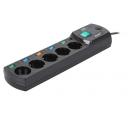 Сетевой фильтр Most ERG, 5 розеток, 5 м, черный