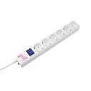 Сетевой фильтр PowerCube SPG(5+1)-16B-5M-WHITE, 5м, белый [spg(5+1)-16b-5м-white]