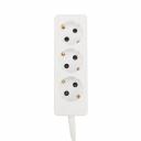 Удлинитель 3 гнезда, 10м, 3х0,75мм?, с/з, белый PROconnect, цена за 1 шт