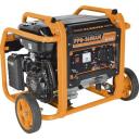 Бензиновый генератор CARVER PPG- 3600AM, 220/12 В, 2.8кВт, на колёсах [01.020.00026]