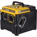 Электрогенератор бензиновый DN А1,5i Huter - электрический инверторный генератор, предназначенный для автономного электроснабжения в повторно-кратковременном режиме потребителей бытового и аналогичного назначения, относящихся к классу переносных электроприемников. В качестве первичного двигателя используется карбюраторный двигатель, топливом для которого является неэтилированный бензин. Особенностью инверторных бензогенераторов является выходной ток с малой погрешностью ("чистый синус"). Это позволяет использовать его для чувствительного электронного оборудования, такого как компьютеры, телефоны, оргтехника и многое другое. Инверторные бензогенераторы компактны и экономичны, а также обладают низким уровнем шума и вибрации.Однофазный бензогенератор вырабатывает переменный ток с напряжением 220 В и частотой 50 Гц. Подходит для приборов, чувствительных к помехам. Есть защита от скачков напряжения и короткого замыкания.На панели управления расположены выходная розетка, кнопка включения, индикаторы работы и уровня масла. Если оно выработалось полностью, аварийная система остановит двигатель. Для использования подходят моторные масла SAE 10W-40 с API SL, SJ или SF.