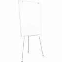 Доска-флипчарт OfficeSpace размером 70*100 см незаменима для проведения презентаций и совещаний. Белая лаковая металлическая поверхность предназначена для письма специальными маркерами и размещения информации с помощью магнитов. Регулируемая высота. Держатель для бумажного блока. Материал рамки флипчарта – ПВХ. • Покрытие рабочей поверхности: лаковое; • Материал рабочей поверхности: металл; • Цвет доски: белый; • Размер: 70*100 см.