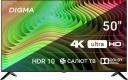 Телевизор Digma DM-LED50UBB40, 50", Smart TV, 4K Ultra HD, черный