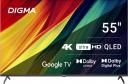 Телевизор Digma DM-LED55UQB31 55" Black (Черный)