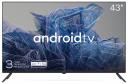 43" Телевизор KIVI 43U740NB 4K Ultra HD, черный, СМАРТ ТВ, Google TV