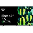 43" Телевизор SBER SDX-xxU4124 2024 VA, черный