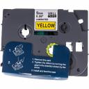 Лента Vell VL-621 (Brother TZE-621, 9 мм, черный на желтом) для PT 1010/1280/D200/H105/E100/ D600/E300/2700/ P700/E550/9700 320056