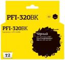 IC-CPFI-320BK Картридж совместимый Т2 PFI-320BK черный Black 300 мл для Canon imagePROGRAF TM-200, TM-205, TM-300, TM-305 [PFI-320 BK, 2890C003, 2890C001]