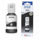 Чернильница Epson C13T00S14A черная, № 103 оригинальный для Epson L1110 Ecotank