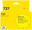 Картридж совместимый Т2 F9J78A желтый Yellow 300 мл для HP DesignJet T1530, T2530, T930, T930 2W, T930 [№727] (IC-HF9J78A)