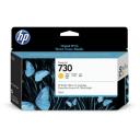 Картридж HP P2V64A желтый, № 730 оригинальный для HP DesignJet T1700dr PostScript